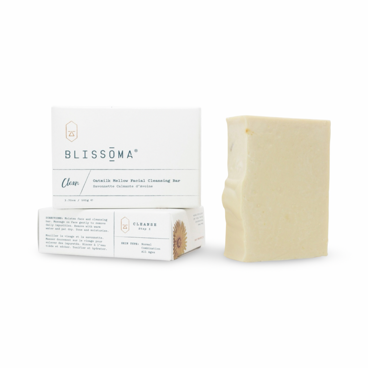 Clean Oatmilk Mellow Facial Cleansing Bar