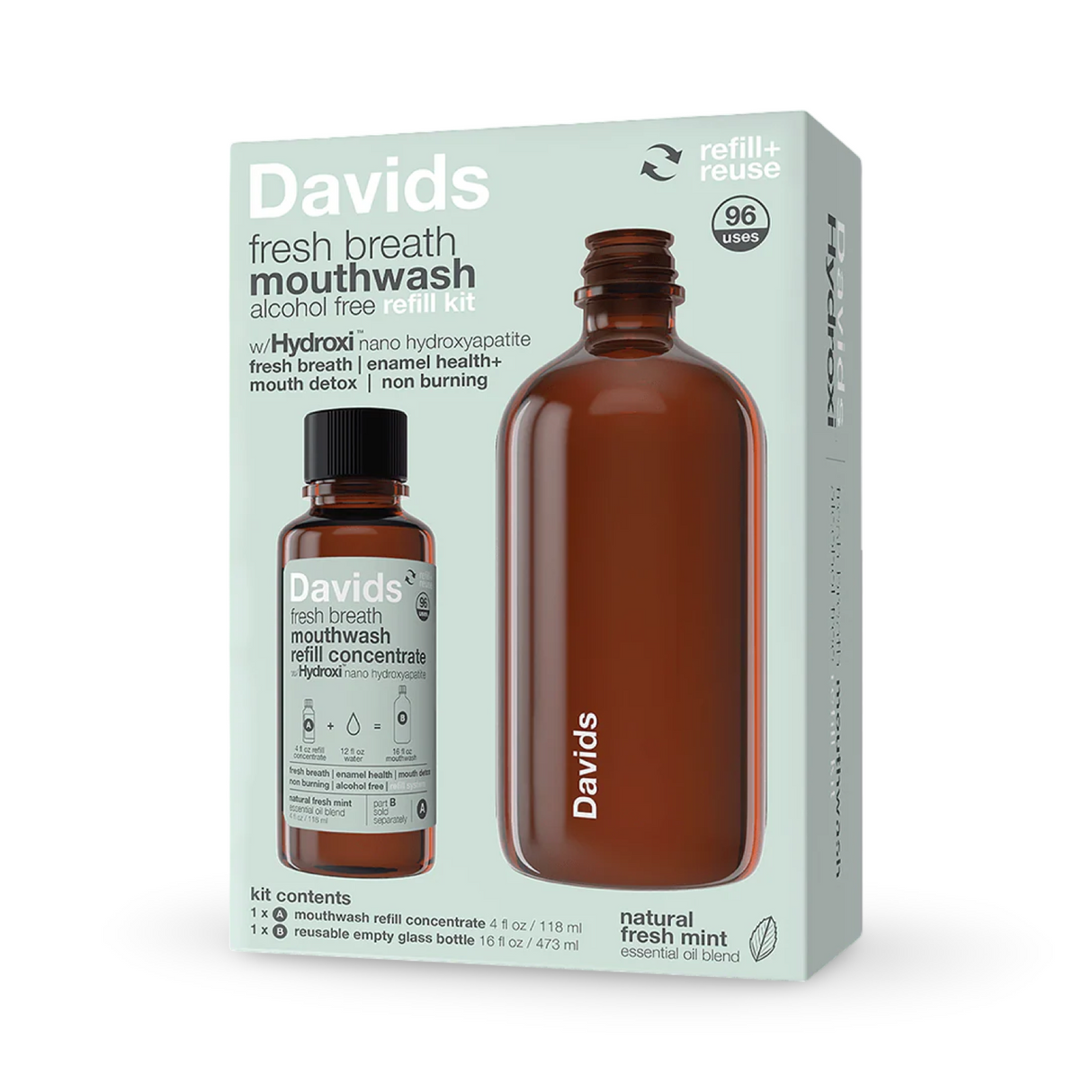 Davids Hydroxi™ Fresh Breath Mouthwash
