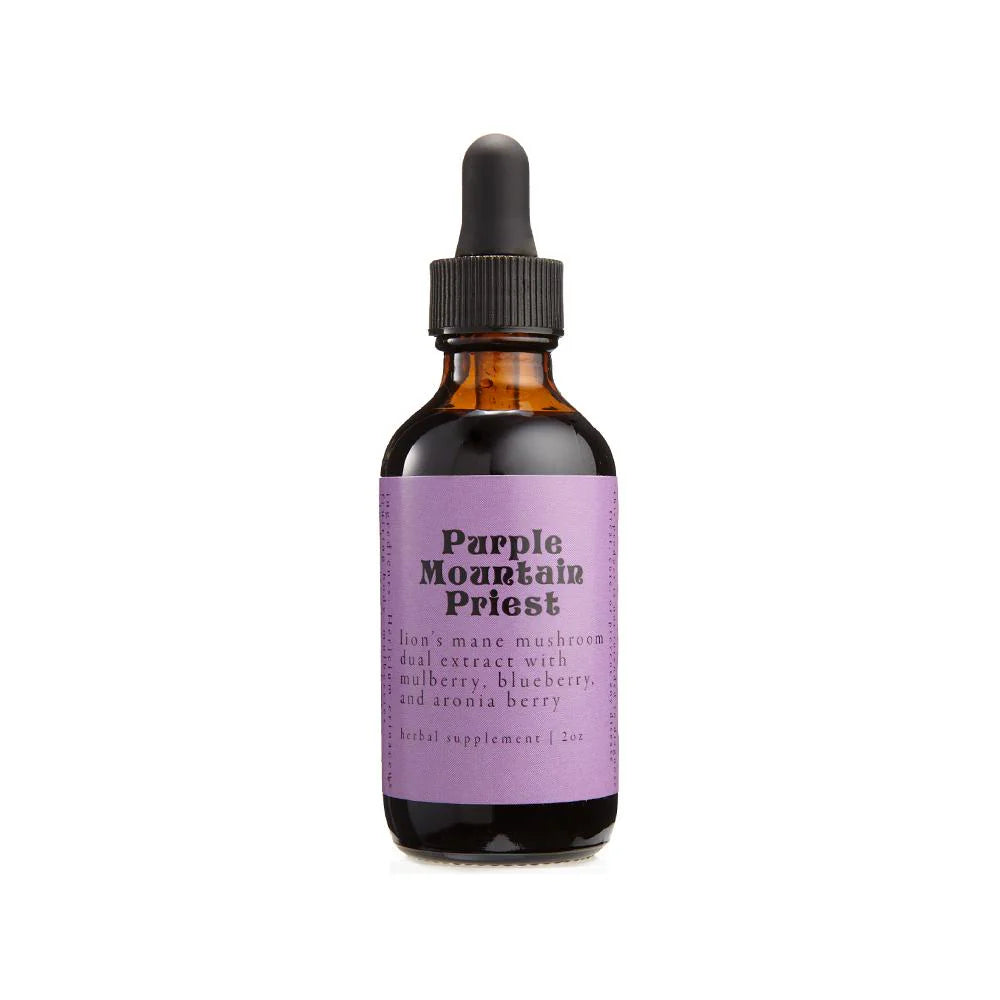 Purple Mountain Priest | Lion's Mane Mushroom + Berries