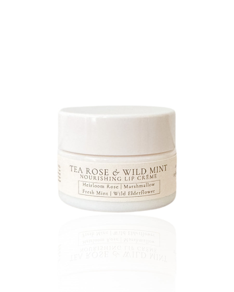 Tea Rose & Wild Mint Lip Crème